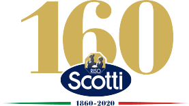 Logo 160 anni Riso Scotti